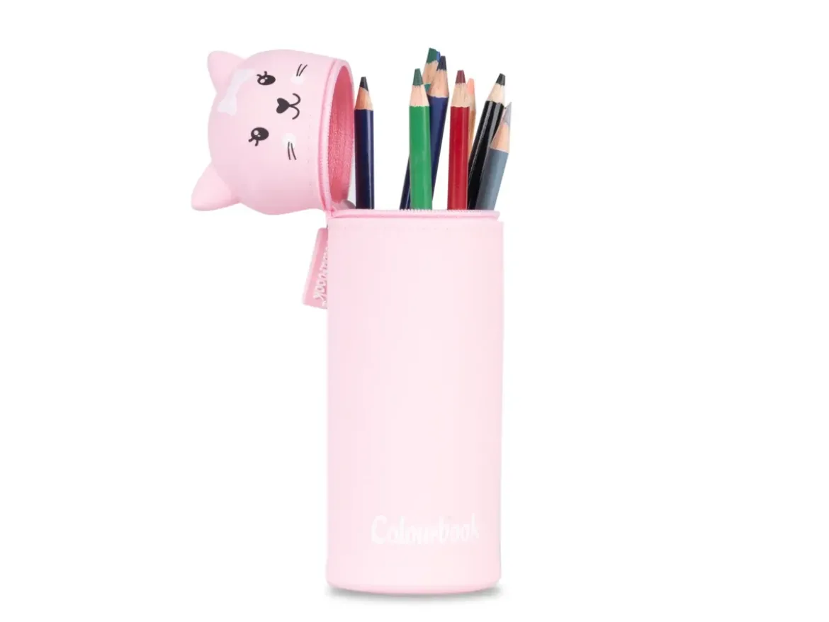 Astuccio Goommy Pets Gatto + Penna Cancellotta Rossa