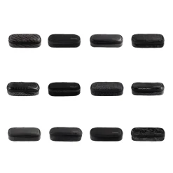 Astuccio ovale Nero Assoluto