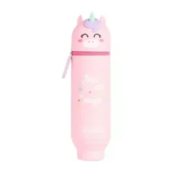 Astuccio portapenne in silicone Unicorn