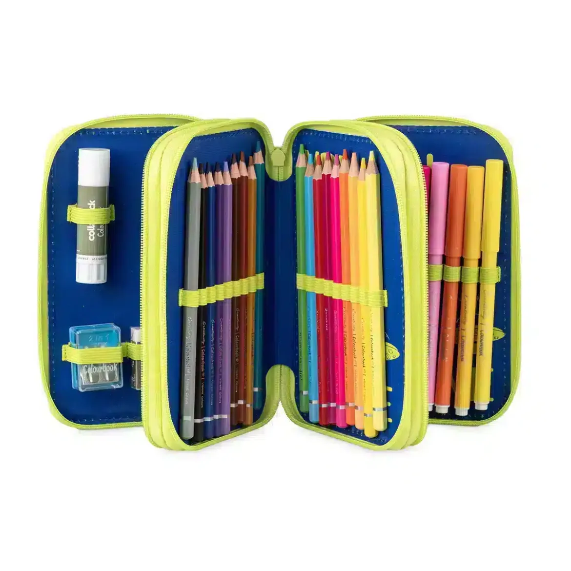 Astuccio 3 zip Alien World – Completo 44 pezzi