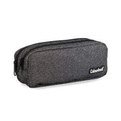 Astuccio 2 zip Glitter