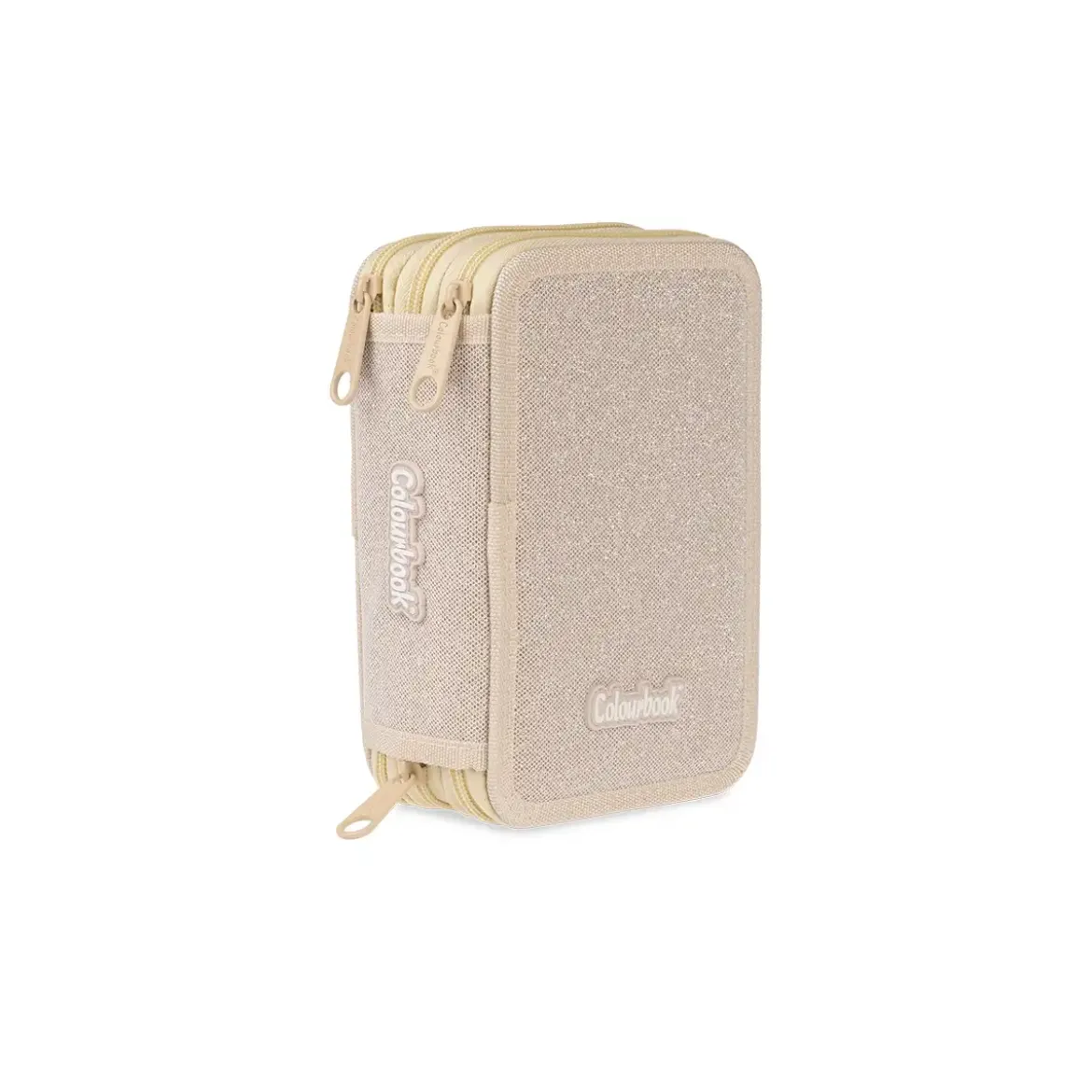 Astuccio 3 zip Glitter – Completo di 44 pezzi