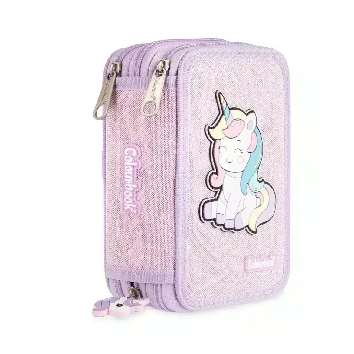 Astuccio 3 zip Unicorn – Completo 44 pezzi