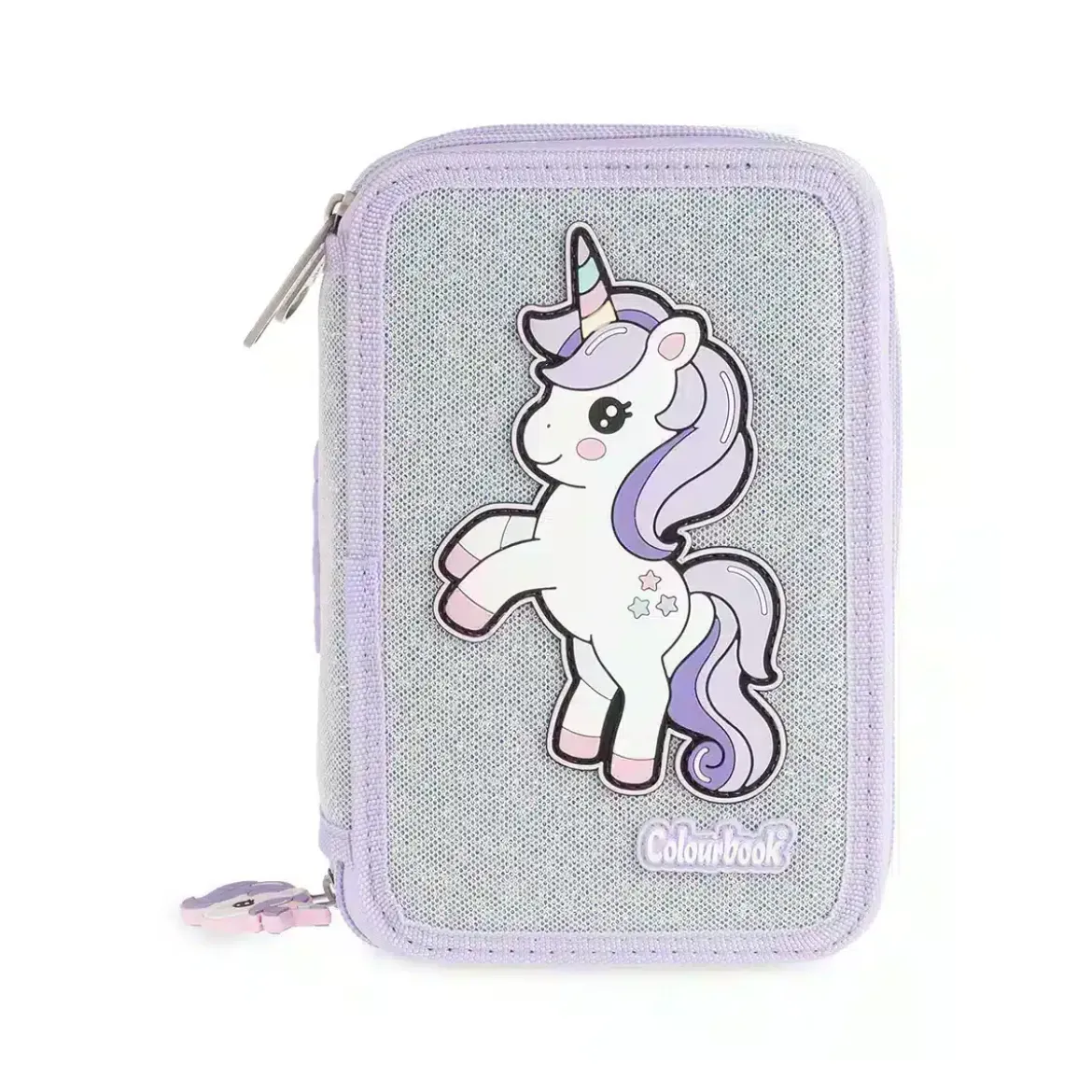 Astuccio 3 zip Unicorn – Completo 44 pezzi