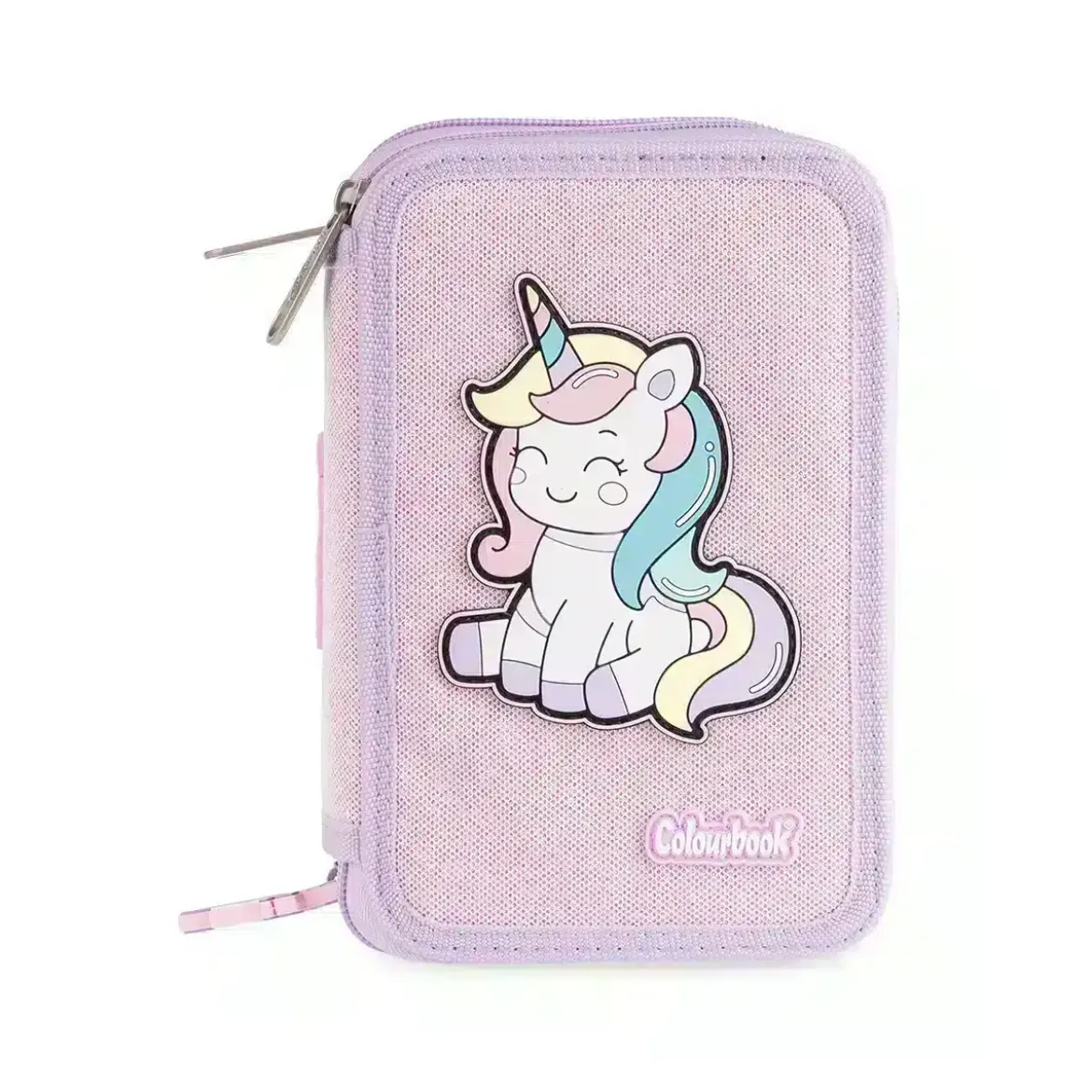 Astuccio 3 zip Unicorn – Completo 44 pezzi