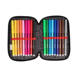 Astuccio 3 zip Urban Wave