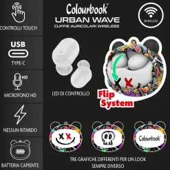 Auricolari Bluetooth 5.3 Urban Wave