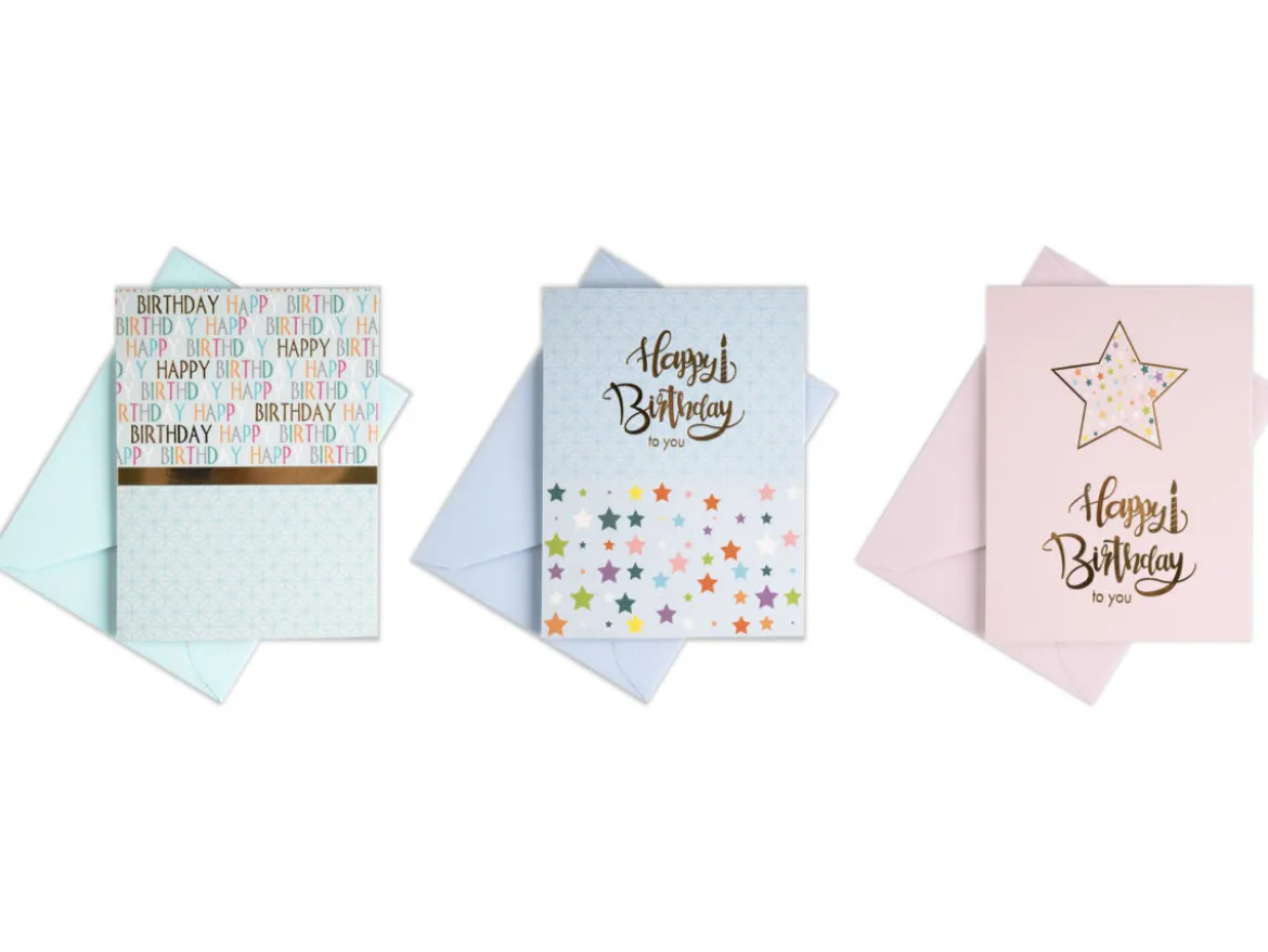 Biglietti auguri di compleanno – Star