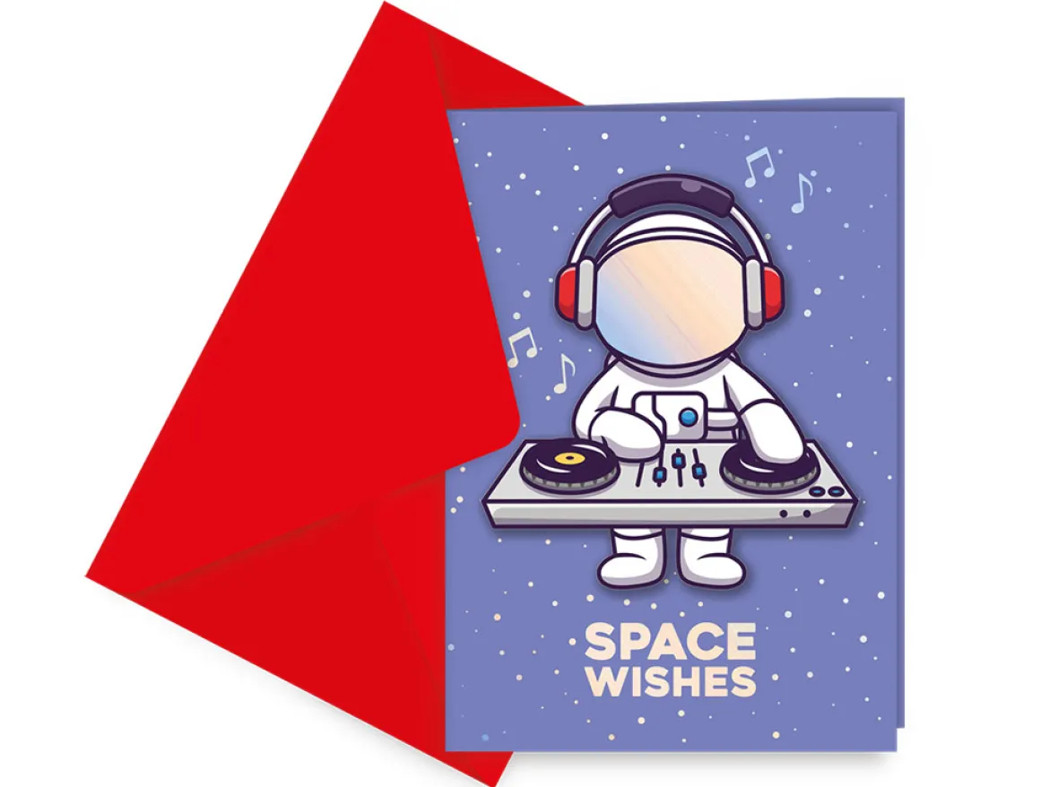 Biglietti 3D Creativity – Astronauta