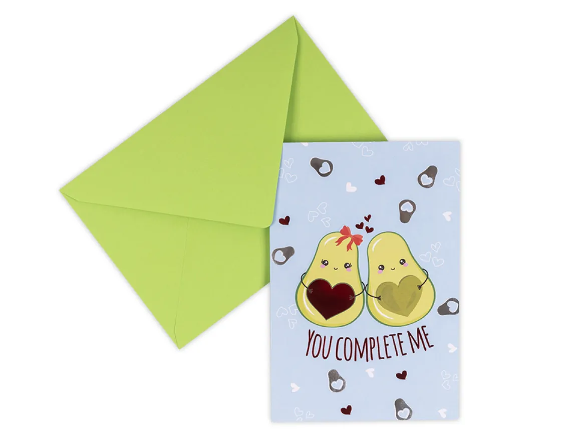 Biglietto augurale Pop – You complete me