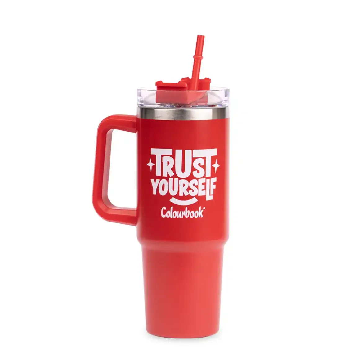 Borraccia termica con cannuccia 900ml Colour Slurp