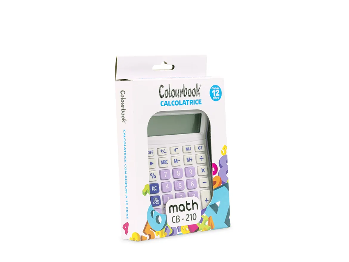 Calcolatrice da tavolo 12 cifre MATH CB-210