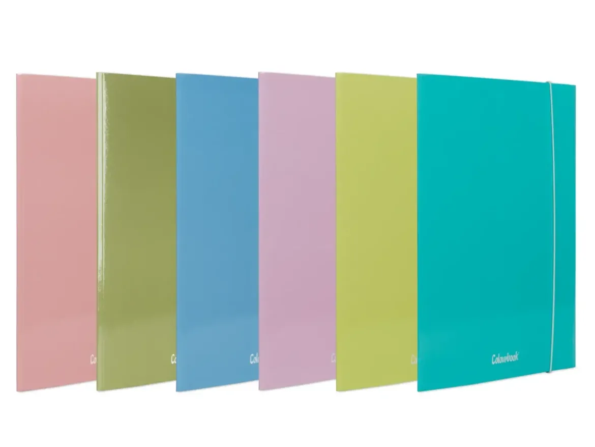 Cartella portadocumenti A4 dorso piatto – Pastel
