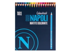 Confezione 18 matite colorate SSC Napoli
