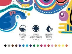 Confezione 12 pennarelli colorati Creativity