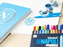 Confezione 12 pennarelli SSC Napoli