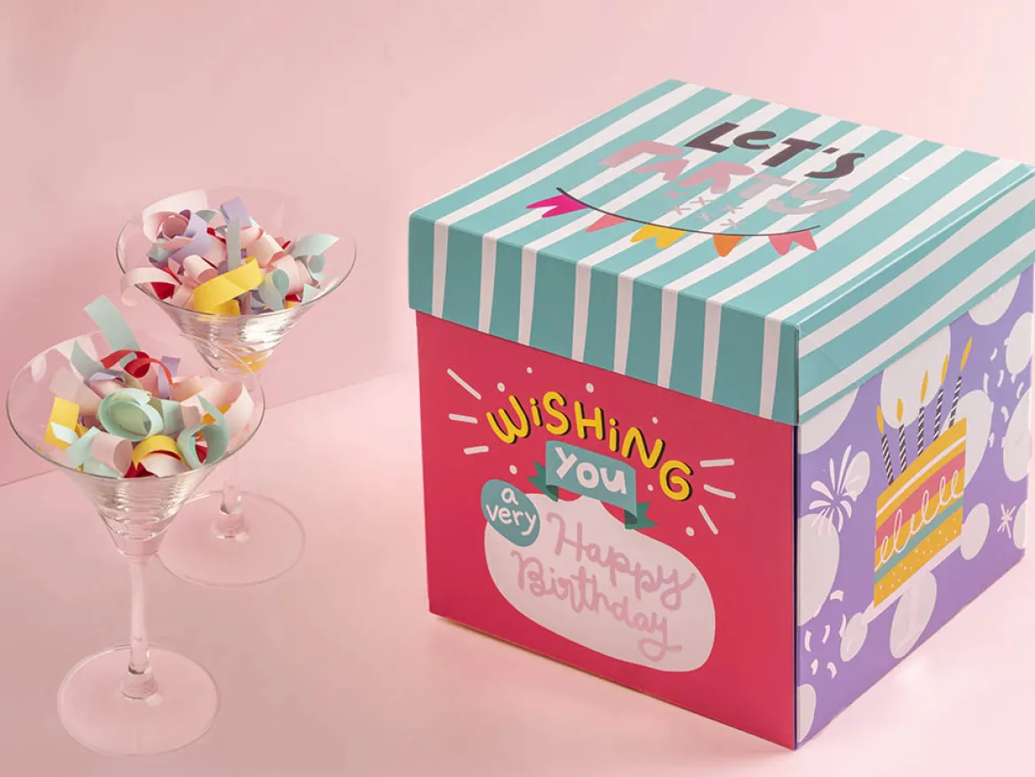 Explosion Box – Compleanno