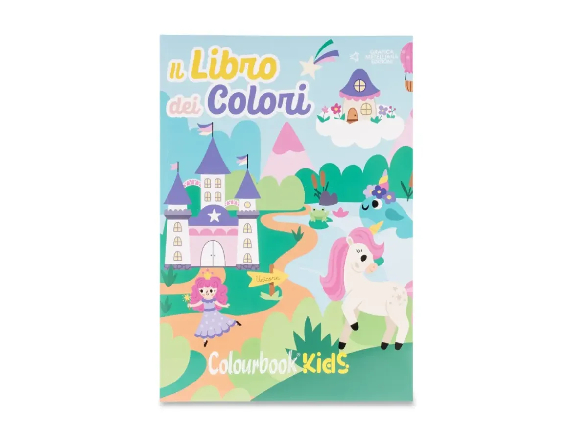 Libro da colorare per bambini Unicorni