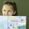 Libro da colorare per bambini Castello