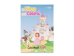 Libro da colorare per bambini Castello