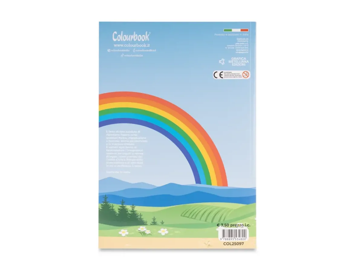 Libro da colorare per bambini Castello