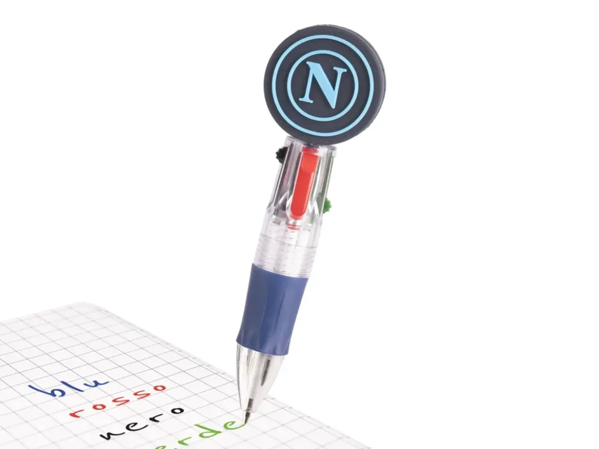 Mini penna 4 colori SSC Napoli