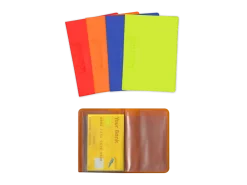 Porta cards e carta d’identità con rubrica antitruffa