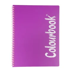 Quaderno A4 Bicolor con spirale – Foglio Bianco