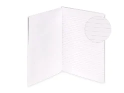 Quaderno A5 brossurato Fluo – Righe medie e superiori