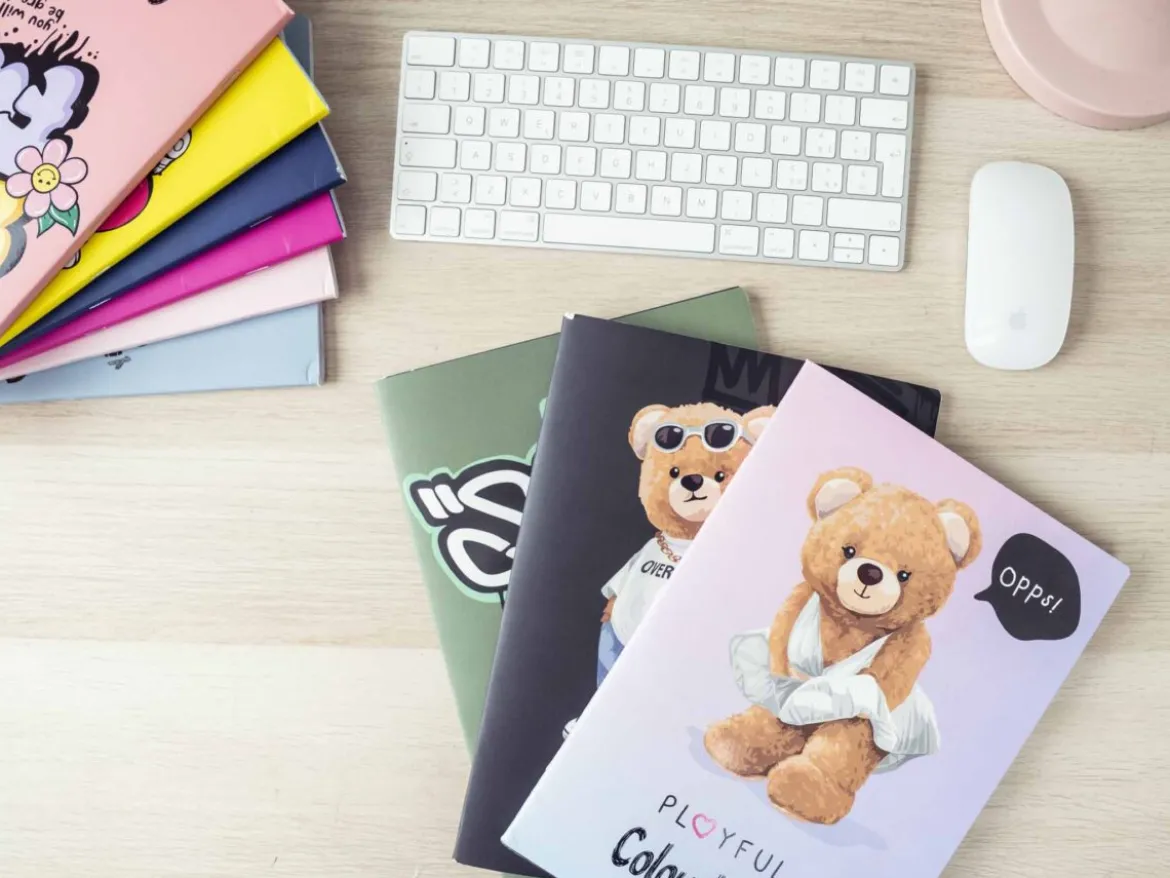 Quaderno A4 Funny and Bears – Righe prima e seconda elementare