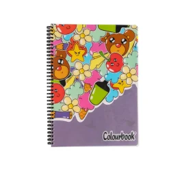 Quaderno A4 Gianpiero x Colourbook – Rilegatura con spirale morbida