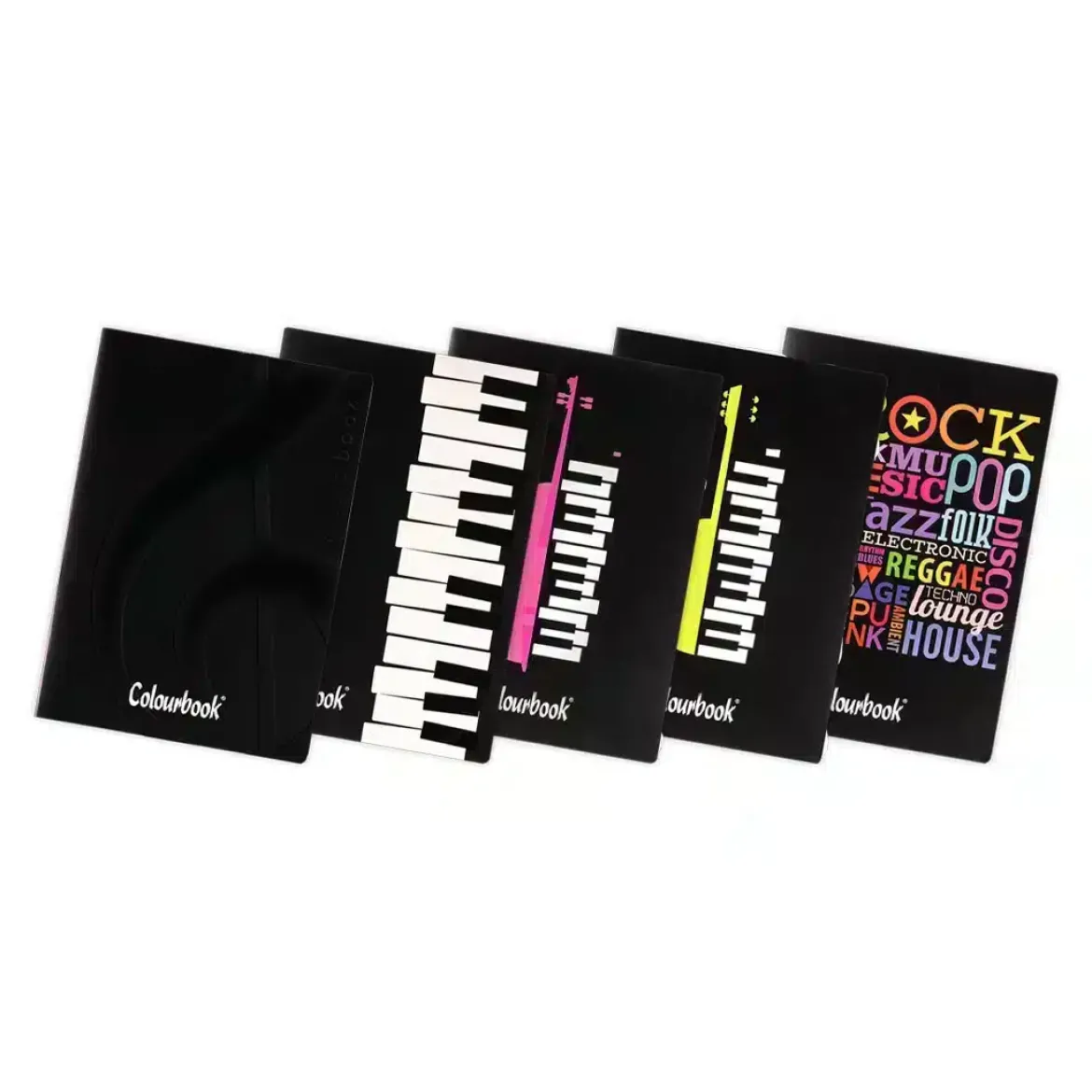 Quaderno A4 pentagrammato Music Tastes