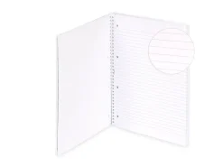 Quaderno a spirale A4 AciDaisy – Righe medie e superiori