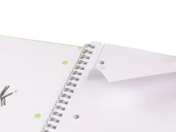 Quaderno a spirale A4 Fluo – Foglio bianco