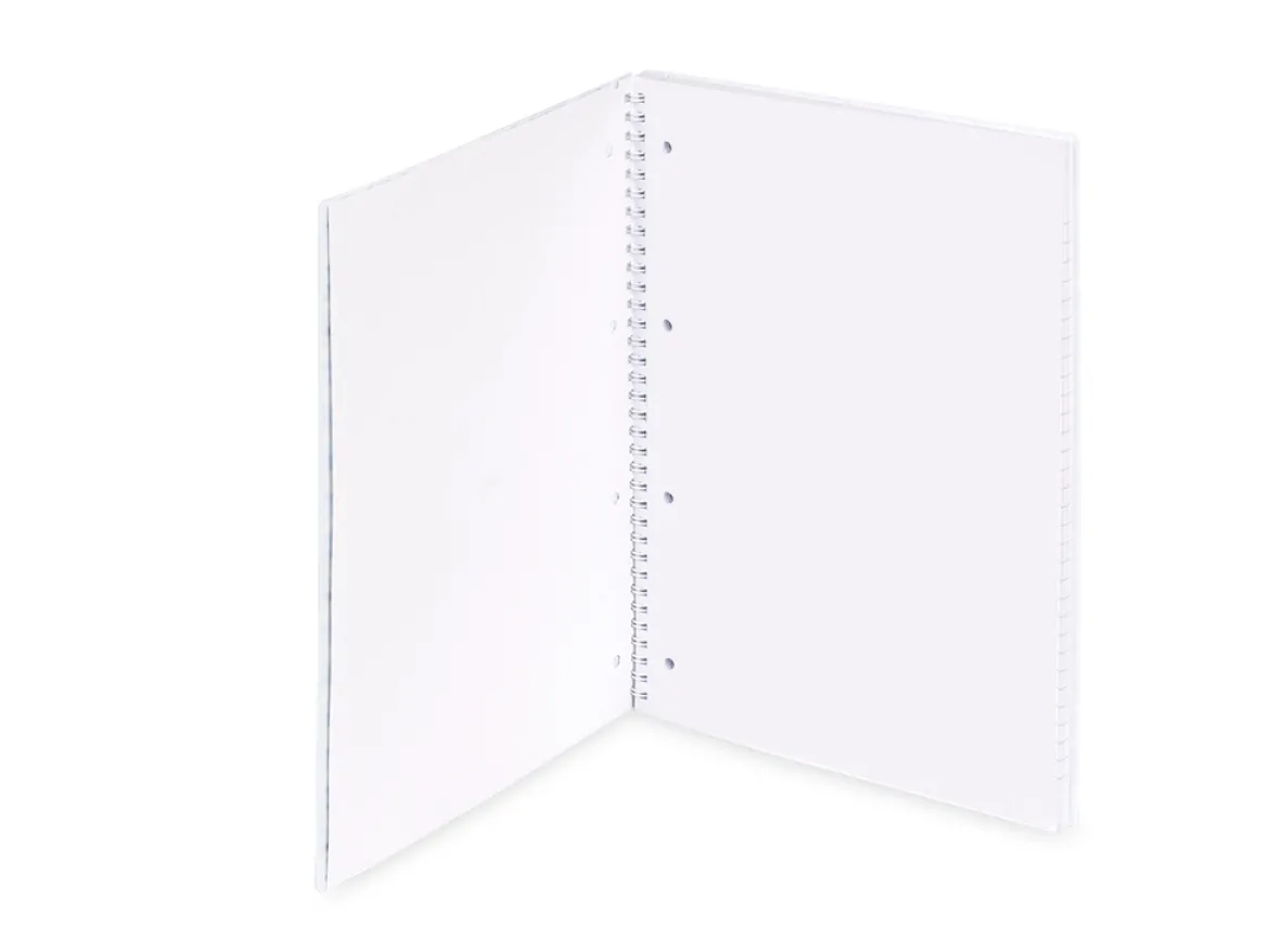 Quaderno a spirale A4 Fluo – Foglio bianco
