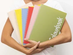 Quaderno a spirale A4 Pastel – Quadretti 5 millimetri