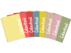 Quaderno a spirale A5 Pastel – Quadretti 4 millimetri