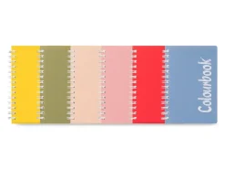 Quaderno a spirale A7 Pastel – Quadretti 5 millimetri