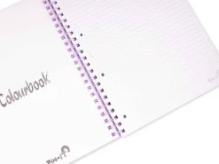 Quaderno a spirale A4 Pin It – Righe medie e superiori + 4 pin omaggio