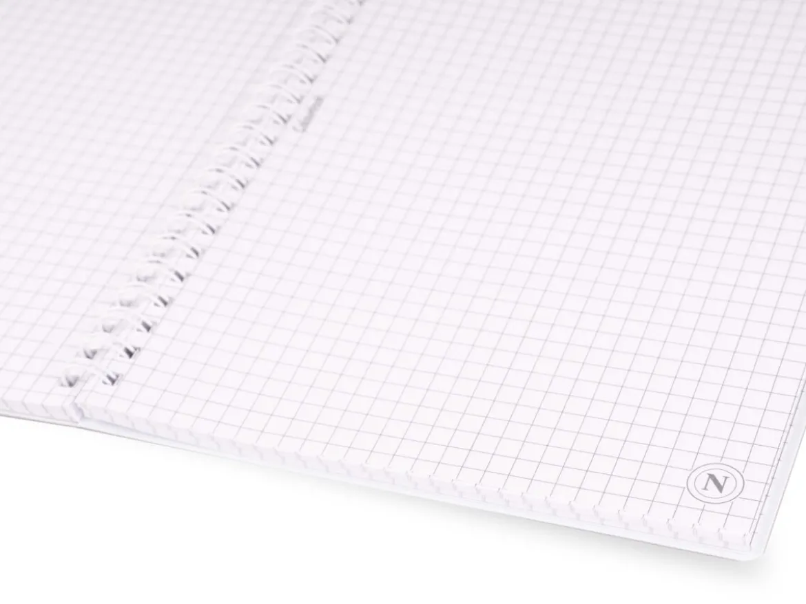 Quaderno a spirale A5 SSC Napoli – Quadretti 5 millimetri