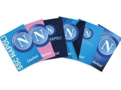 Quaderno a spirale A5 SSC Napoli – Righe medie e superiori