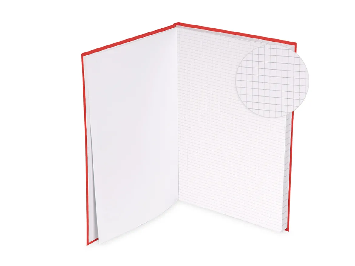 Quaderno cartonato A4 Plus – Quadretti 5 millimetri