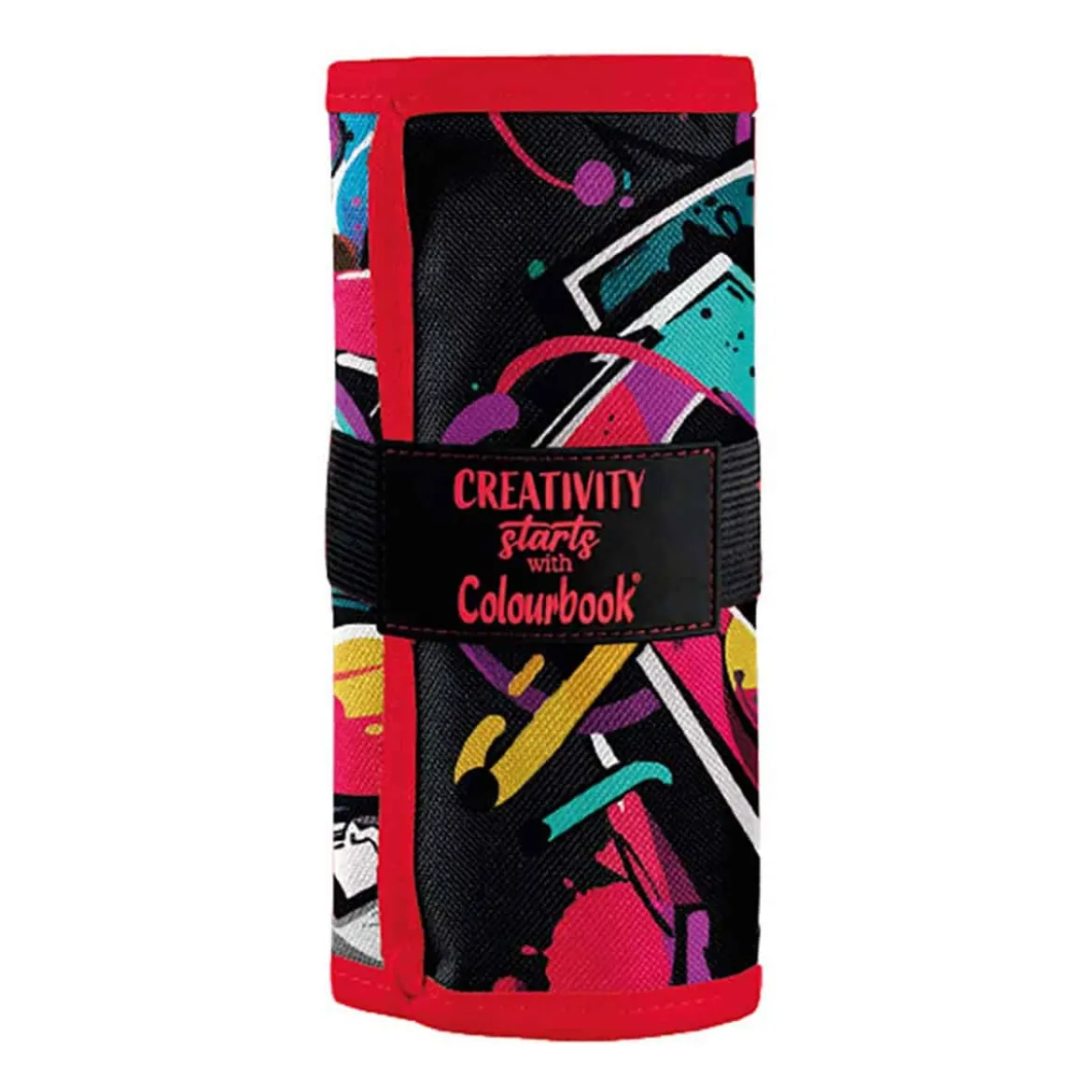 Rotolo portapastelli Urban Wave – 24 matite colorate