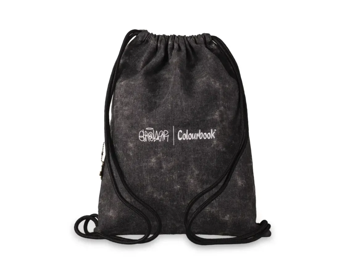 Sacca con coulisse Geolier Black Denim