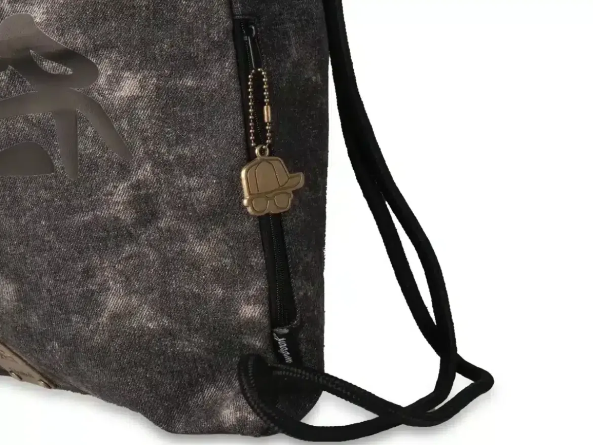 Sacca con coulisse Geolier Black Denim
