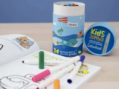 Scatola 24 pennarelli punta grossa – Kids Jumbo