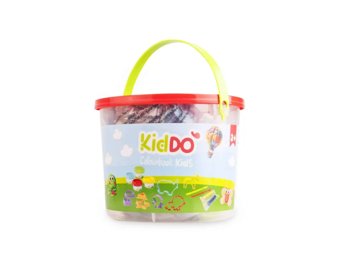 Secchiello plastilina KidDÒ con accessori