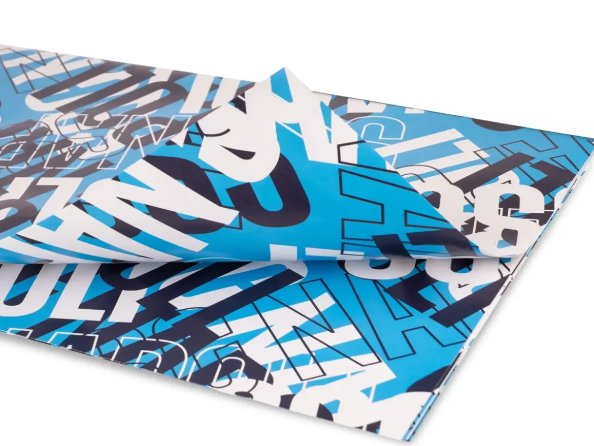 Set 4 fogli carta regalo SSC Napoli