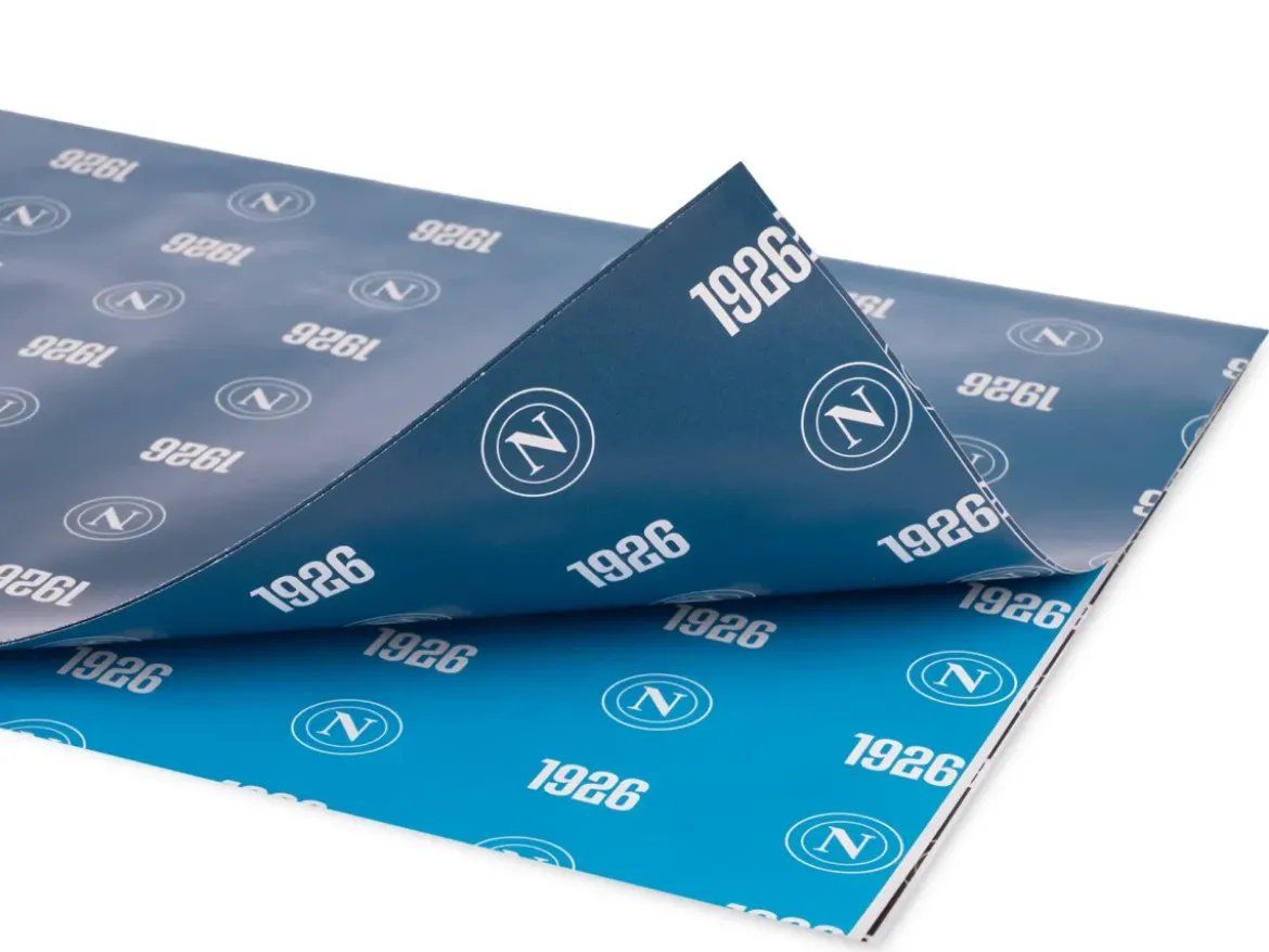 Set 4 fogli carta regalo SSC Napoli