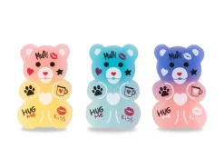 Set 3 gomme da cancellare Coccolotti Love&Tell